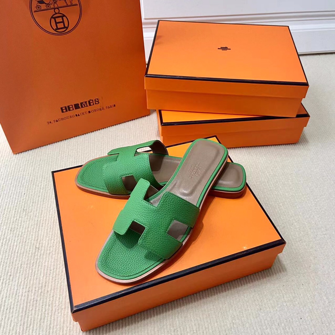 에르메스 올수공 오란 슬리퍼 샌들 앱송 75